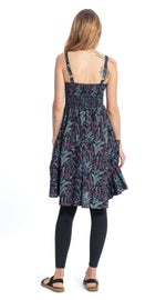 Swing Dress - precious purple- organic cotton