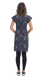 Olivia Dress - precious purple - organic cotton