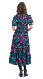 Anya Dress - pomegranate - organic cotton