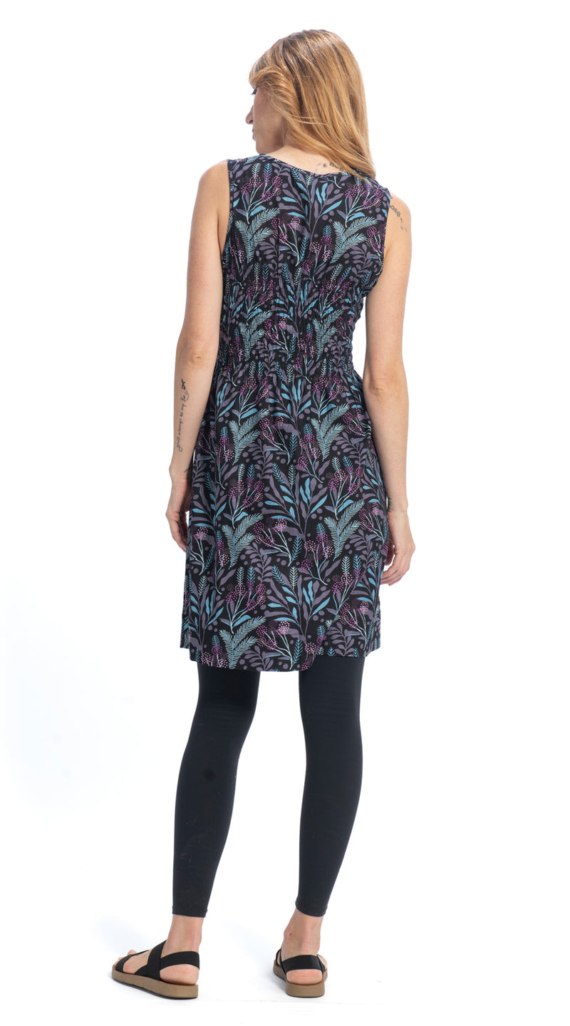 Frankie Dress - precious purple - organic cotton