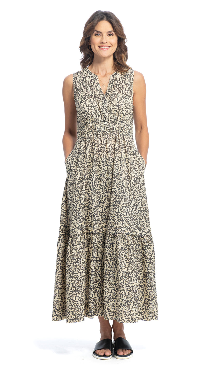 Amy Dress - moonbeam - organic cotton