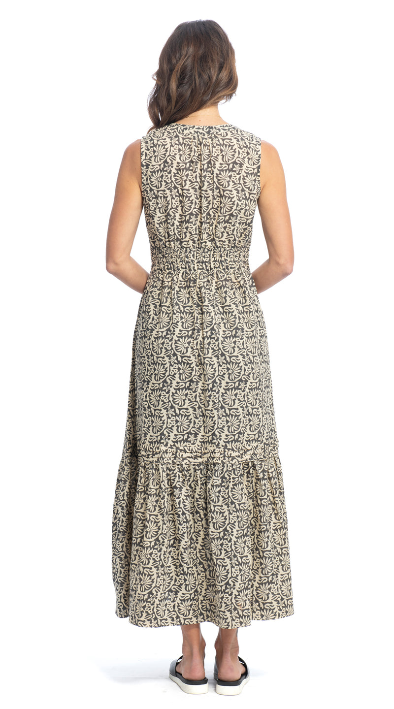 Amy Dress - moonbeam - organic cotton