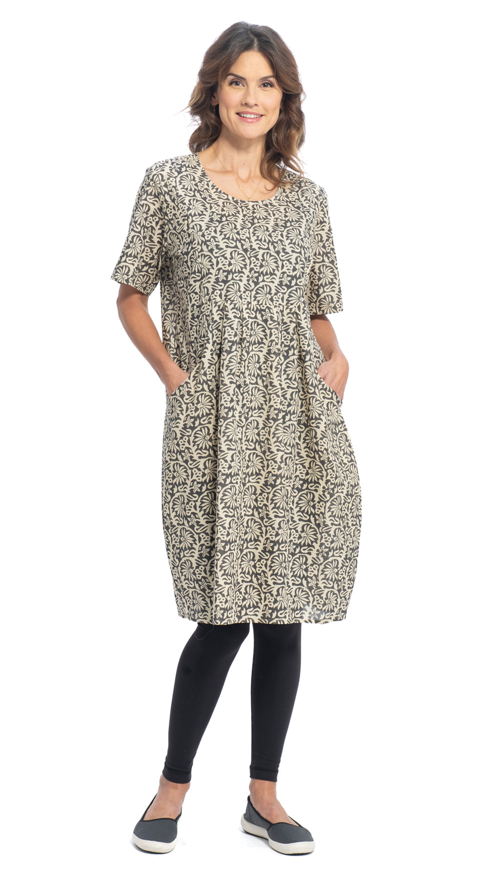 Lucy Dress - moondance - organic cotton