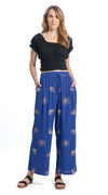 Roxy Pants - royal gold - rayon crepe