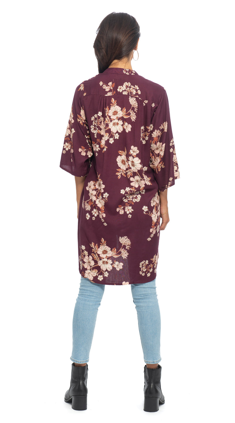 Cassidy Tunic - plum