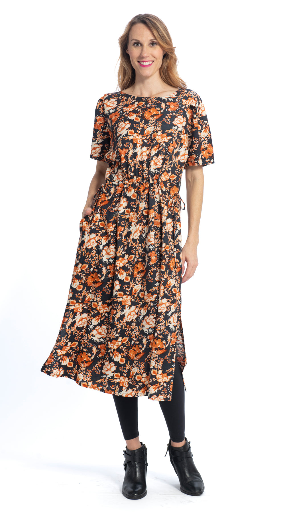 Melbourne Dress - terracotta