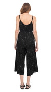 Marley Jumpsuit - black lines - rayon