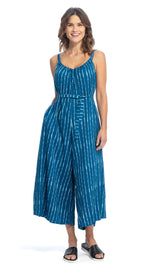 Marley Jumpsuit - royal lines - rayon