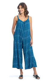 Marley Jumpsuit - royal lines - rayon