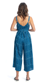 Marley Jumpsuit - royal lines - rayon