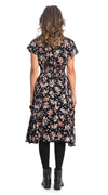 Swing Dress - copper flower