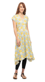 Swing Dress - mellow yellow - rayon