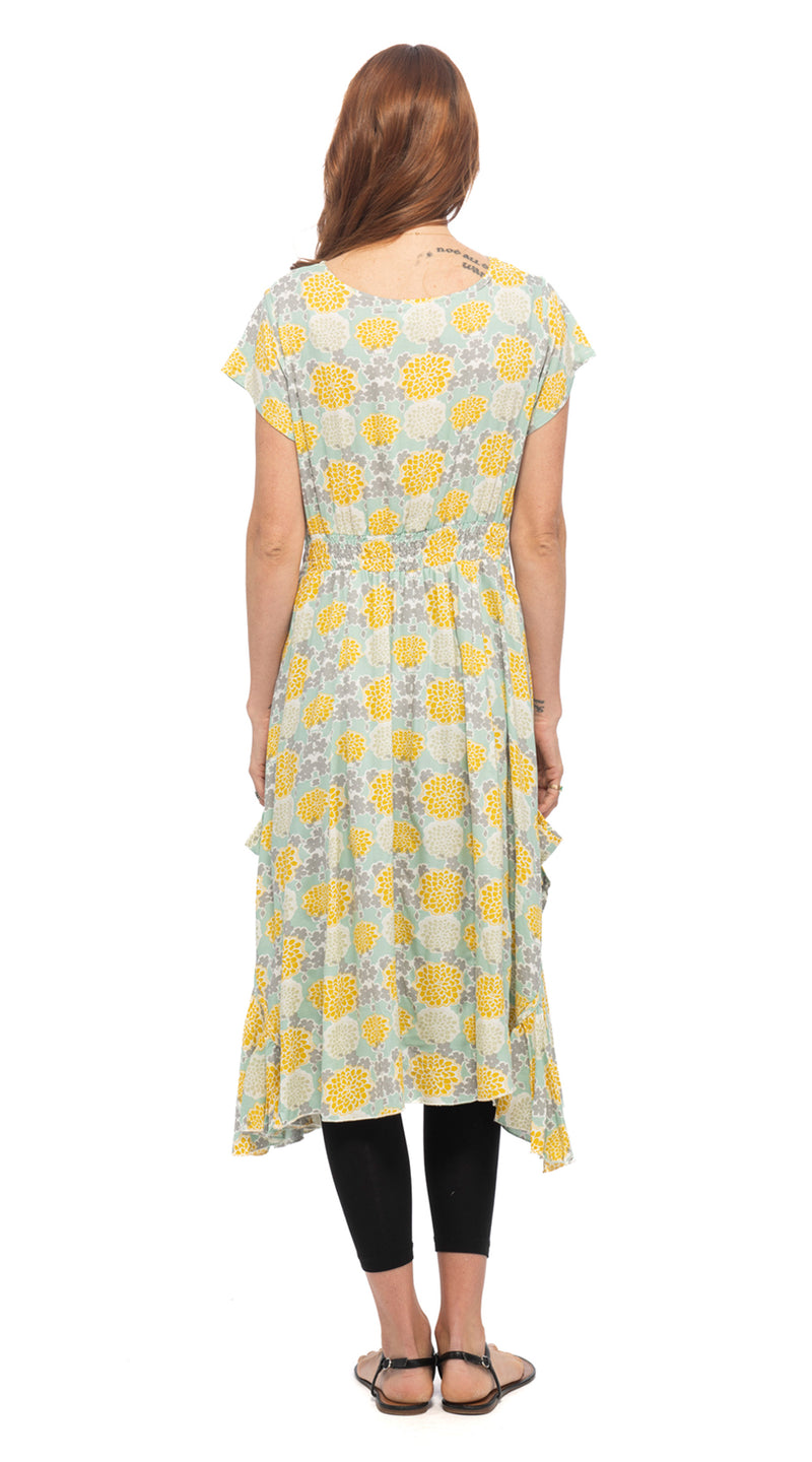 Swing Dress - mellow yellow - rayon