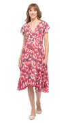 Swing Dress - pink lily