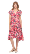 Swing Dress - pink lily