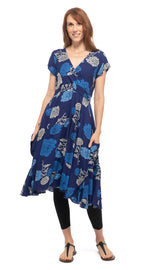 Swing Dress - royal blue