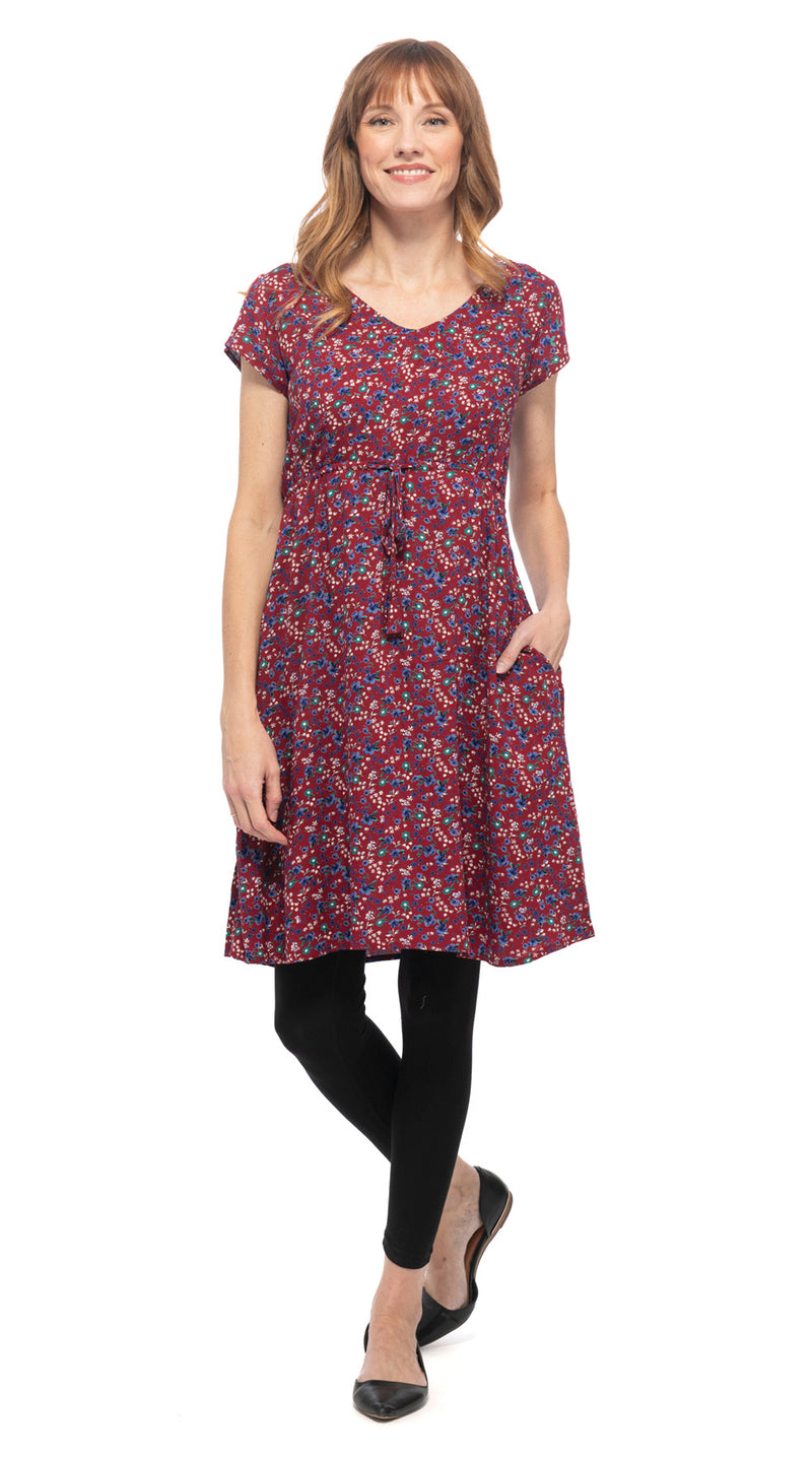 Robyn Dress - cranberry