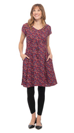 Robyn Dress - cranberry