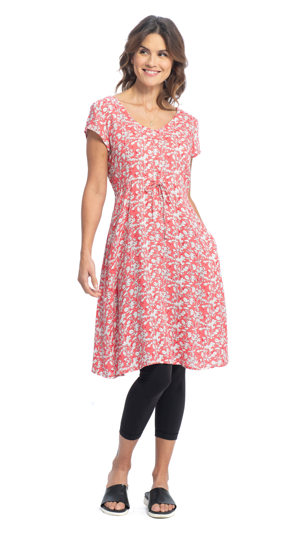 Robyn Dress - pretty pink - rayon