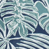 Robyn Dress - blue palm - rayon