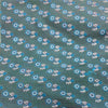 Organic Cotton PJ SET w/Gift Bag - tiny teal