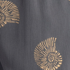 Phoenix Pants - grey gold - rayon crepe