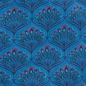Frankie Dress - royal peacock - organic cotton
