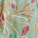 Swing Dress - turquoise+gold
