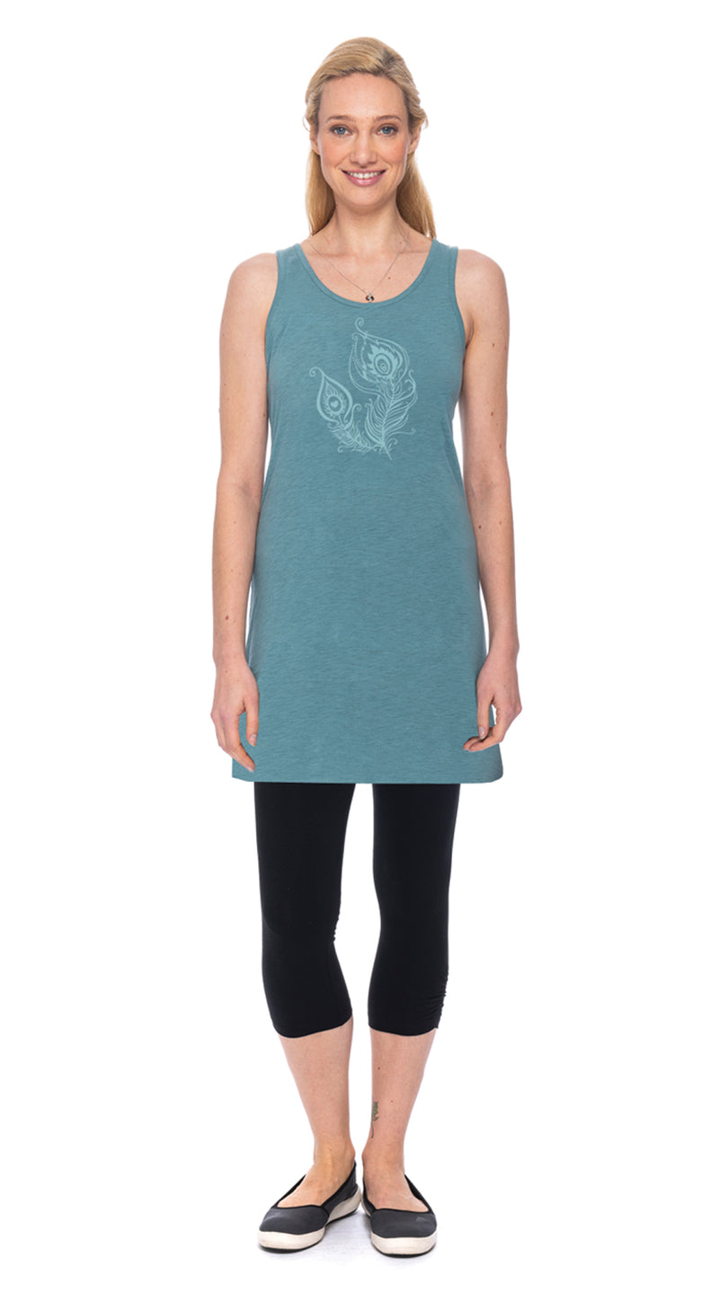 Satya Tunic - agave feather - org.cotton